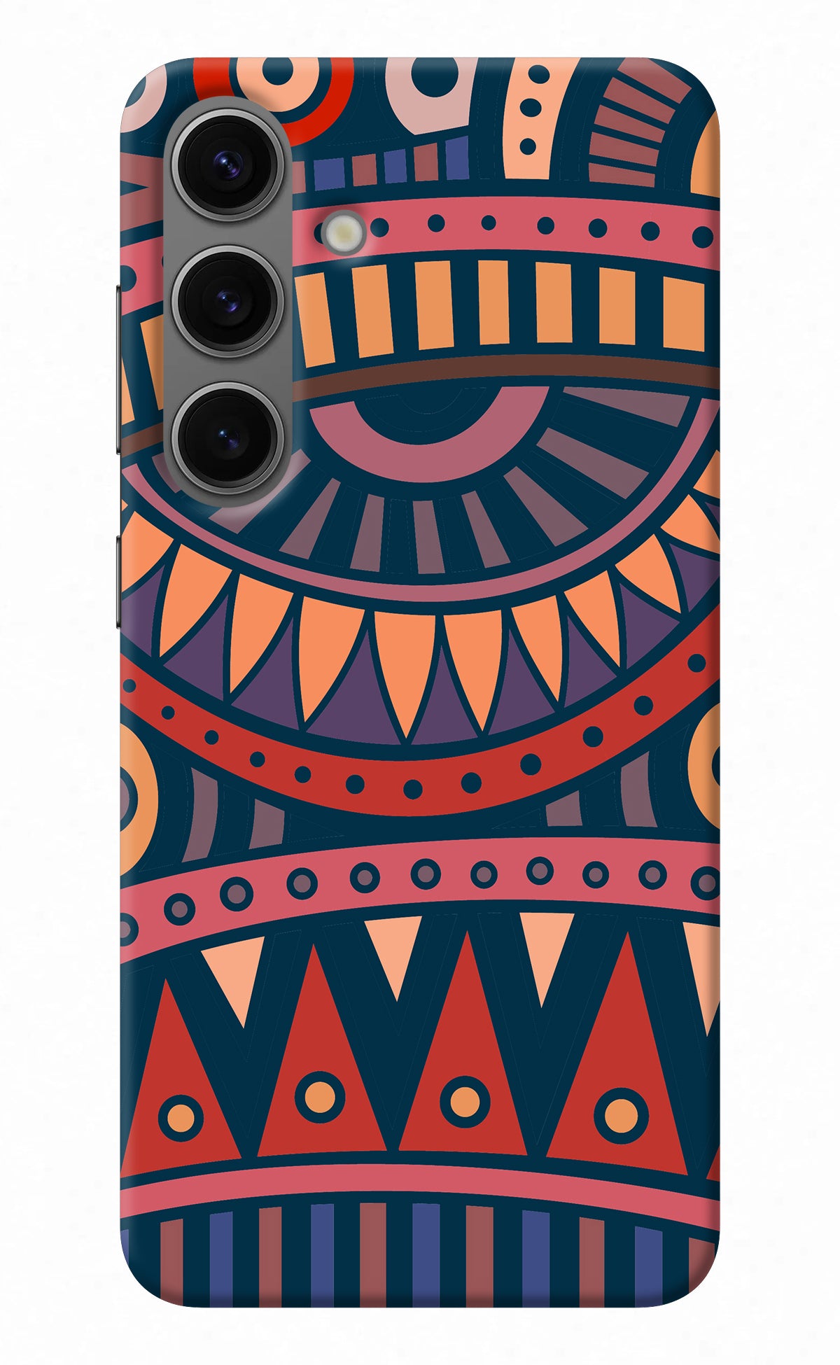 African Culture Design Samsung S24 Plus Back Cover