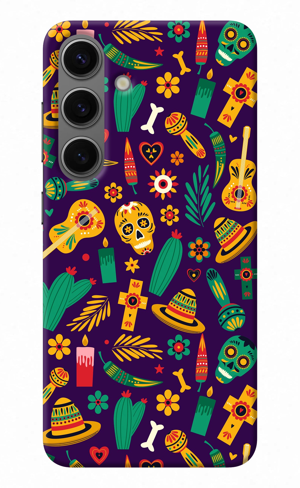 Mexican Artwork Samsung S24 Plus Back Cover