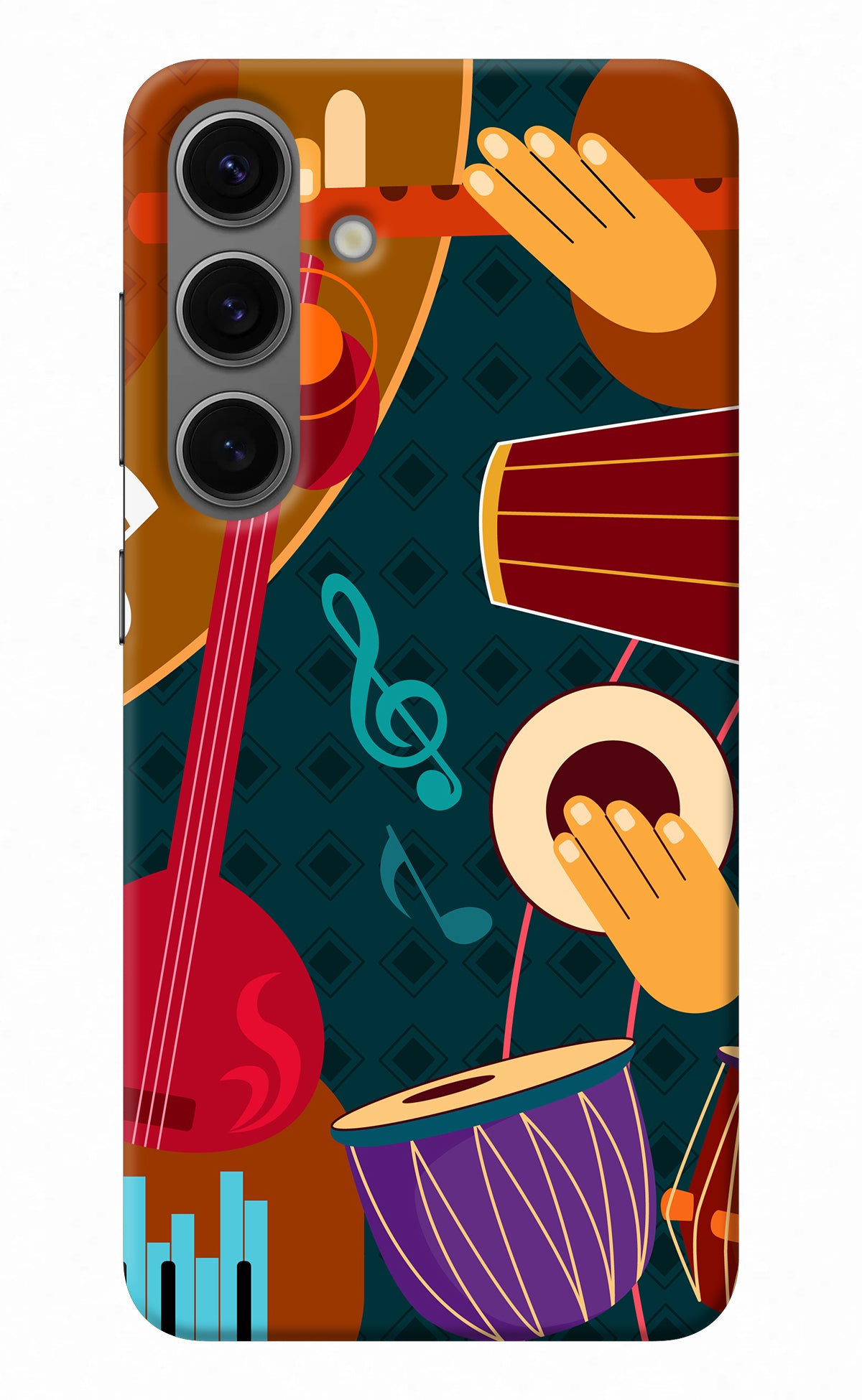 Music Instrument Samsung S24 Plus Back Cover