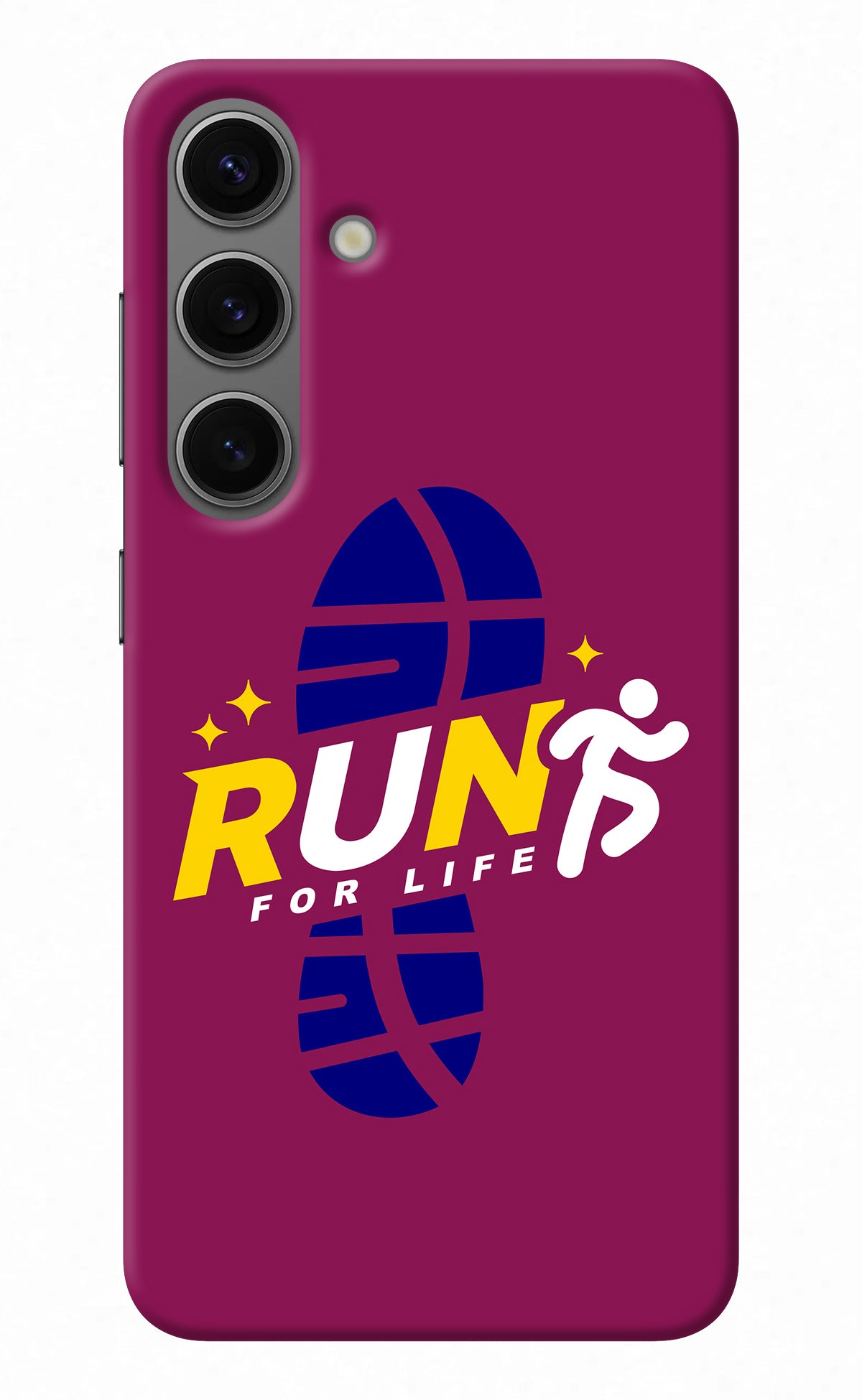 Run for Life Samsung S24 Plus Back Cover