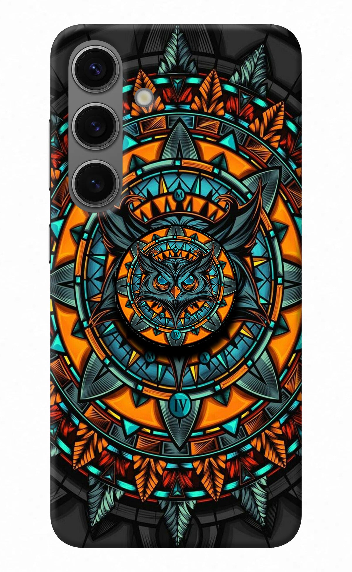 Angry Owl Samsung S24 Plus Pop Case