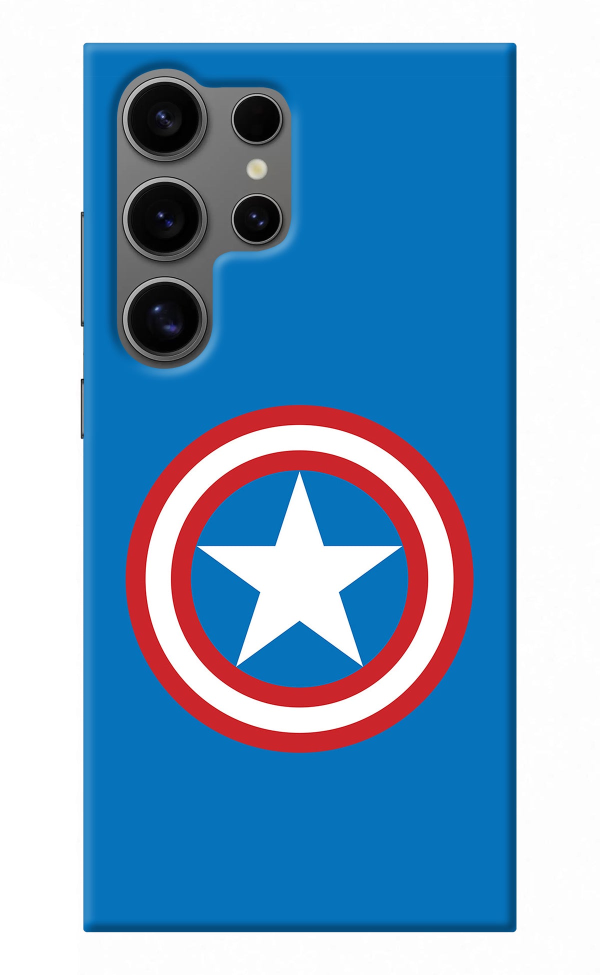 Captain America Logo Samsung S24 Ultra Back Cover