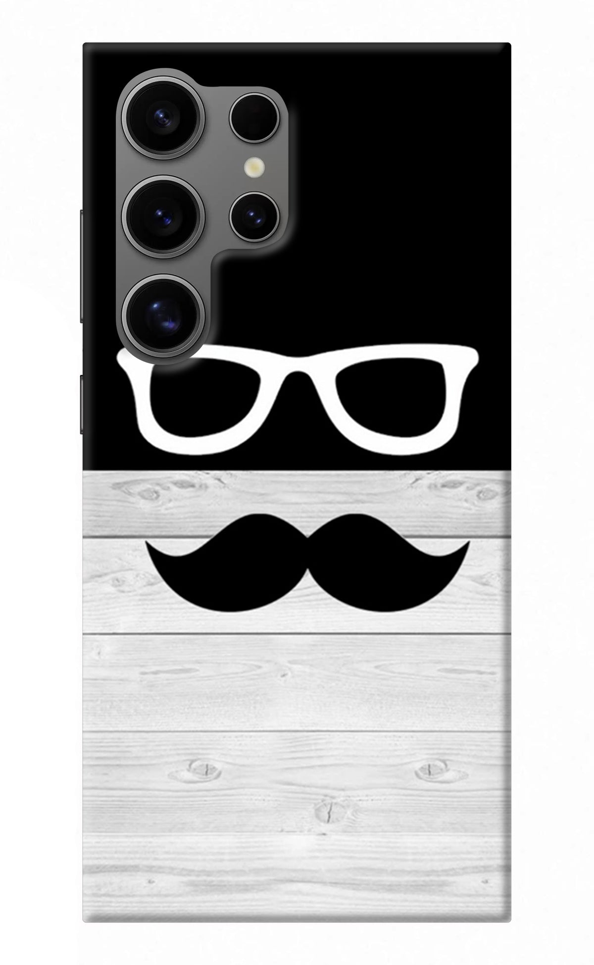 Mustache Samsung S24 Ultra Back Cover