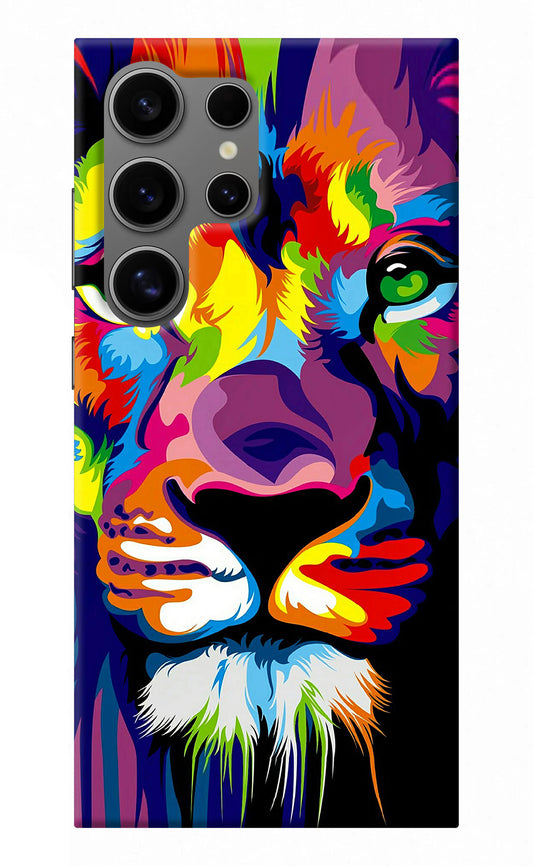 Lion Samsung S24 Ultra Back Cover