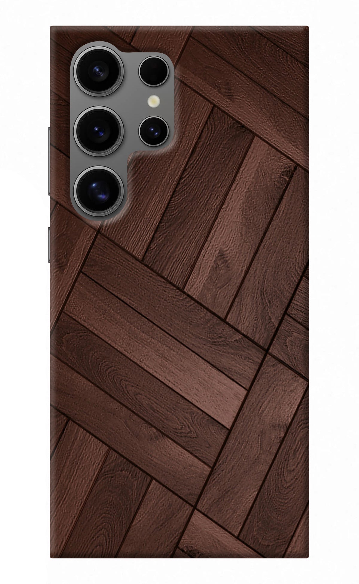 Wooden Texture Design Samsung S24 Ultra Back Cover