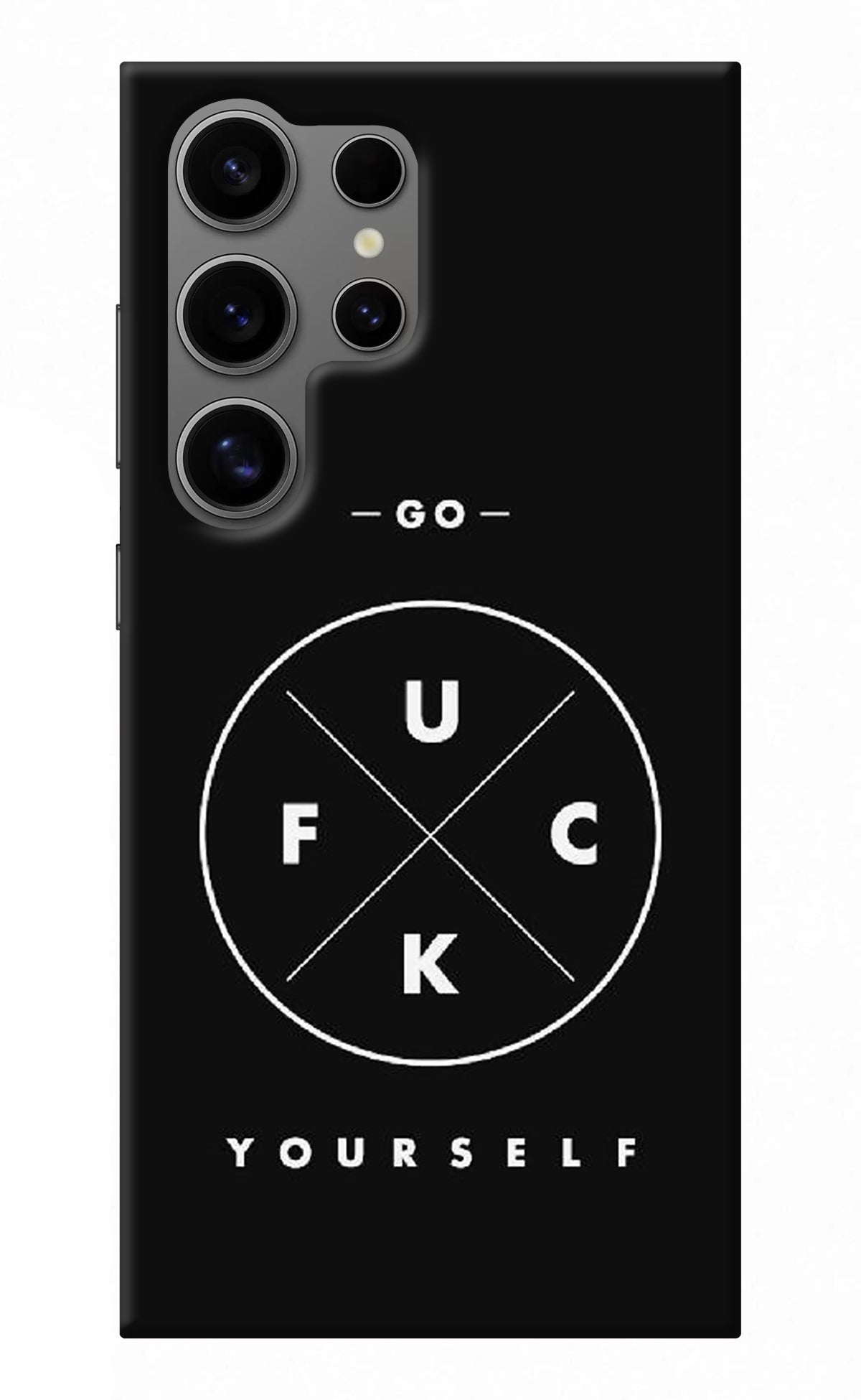 Go Fuck Yourself Samsung S24 Ultra Back Cover