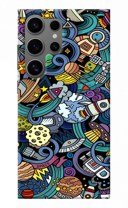 Space Abstract Samsung S24 Ultra Back Cover