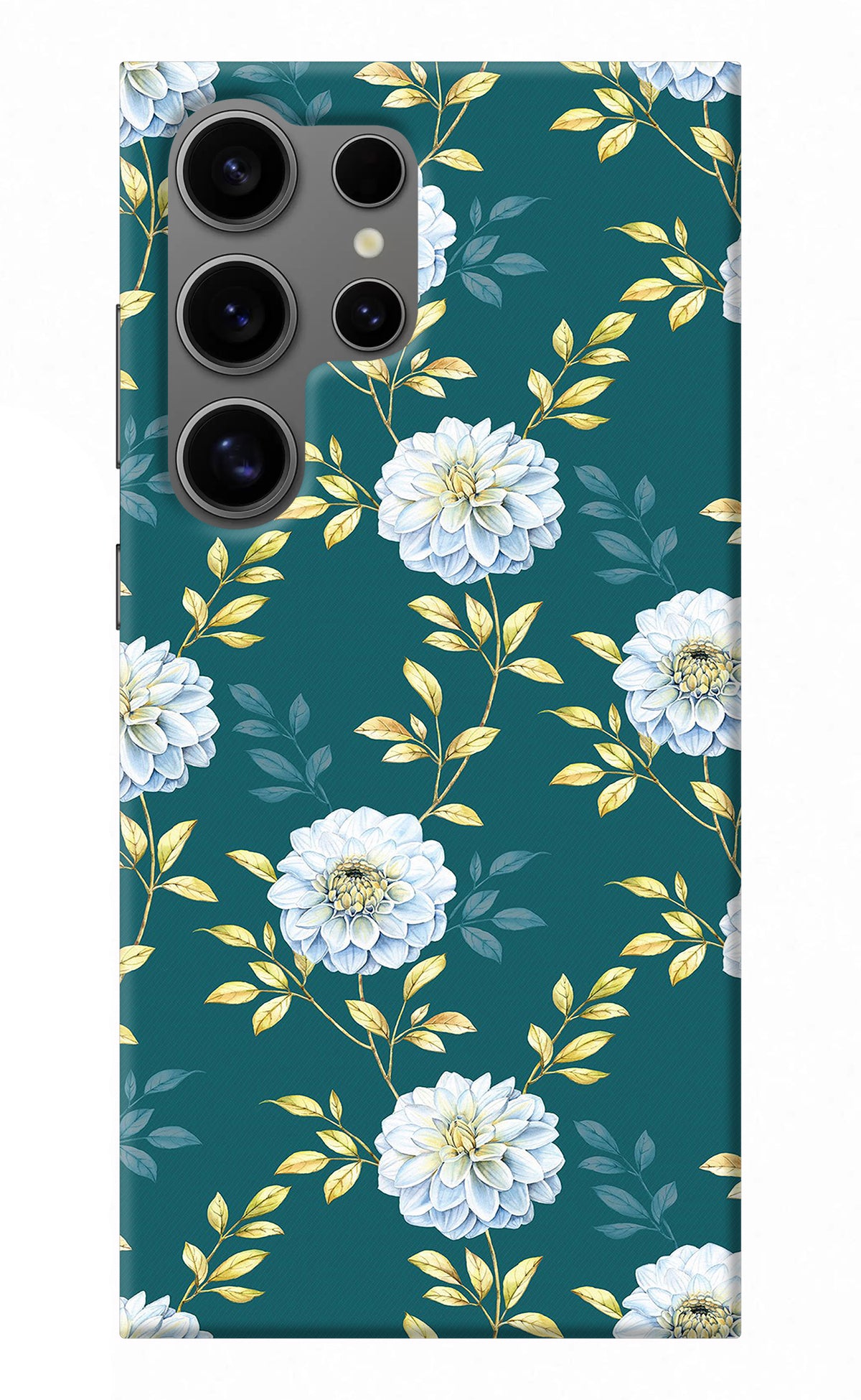 Flowers Samsung S24 Ultra Back Cover