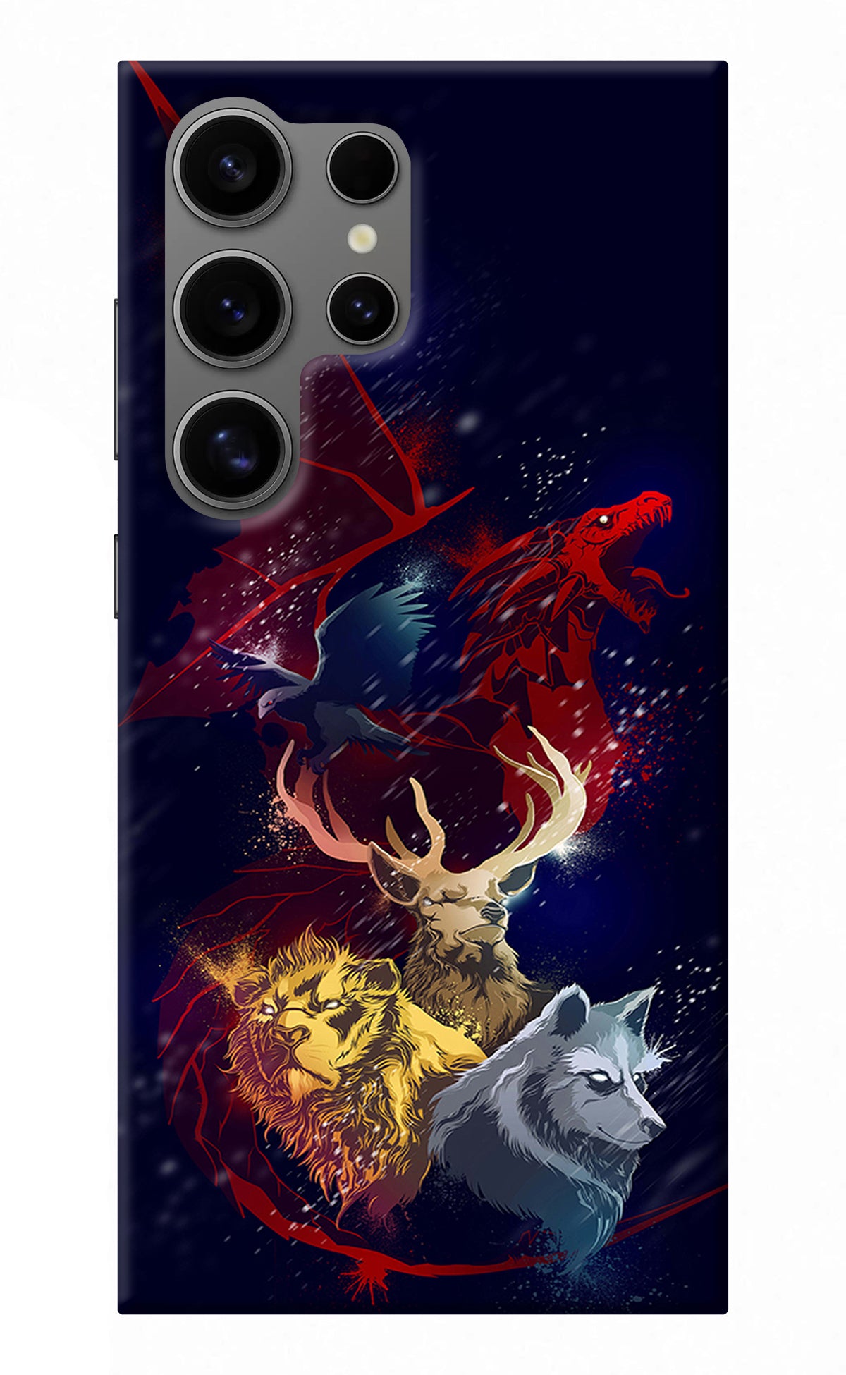 Game Of Thrones Samsung S24 Ultra Back Cover