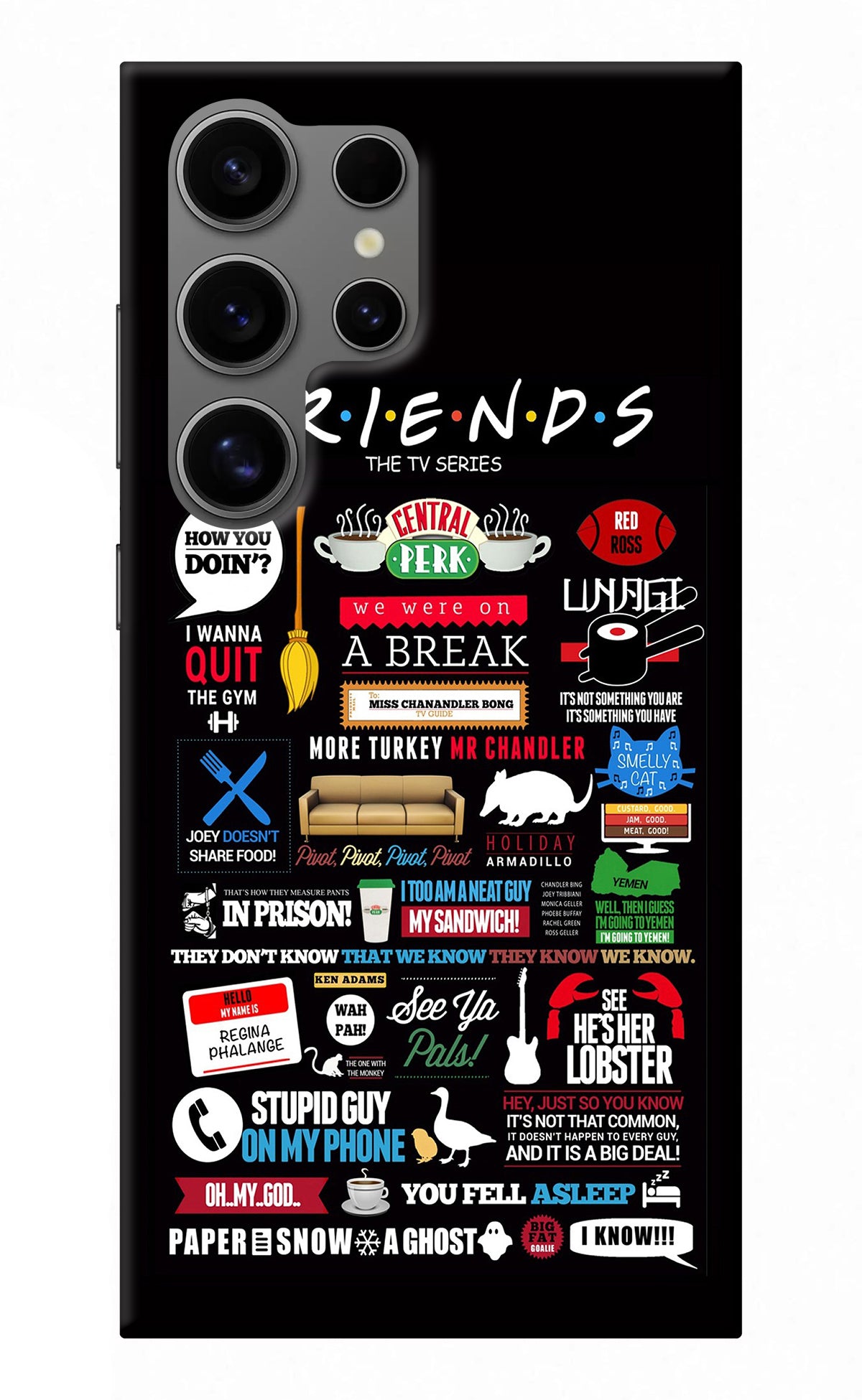 FRIENDS Samsung S24 Ultra Back Cover