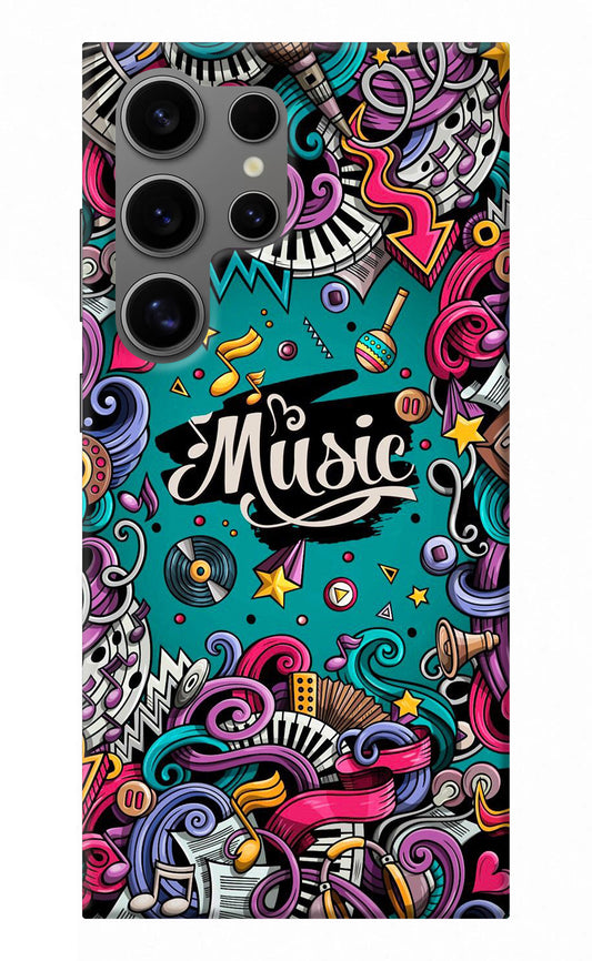 Music Graffiti Samsung S24 Ultra Back Cover