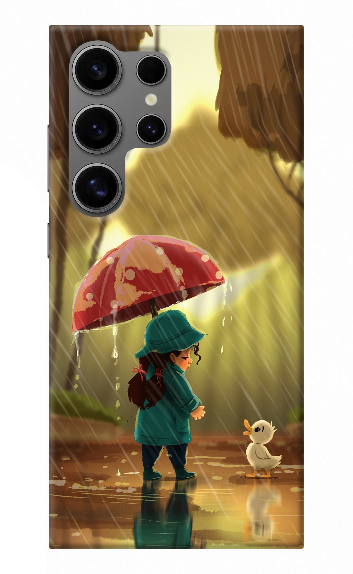 Rainy Day Samsung S24 Ultra Back Cover