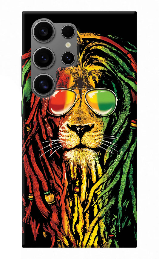 Rasta Lion Samsung S24 Ultra Back Cover