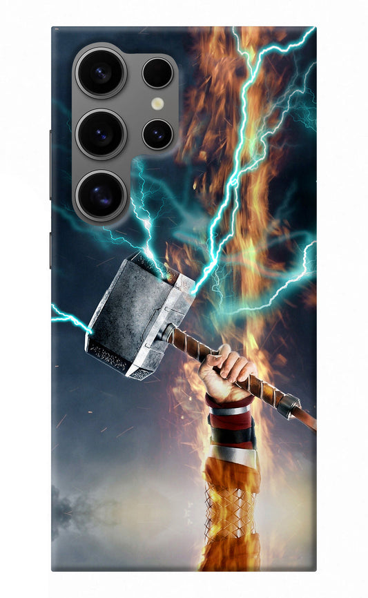 Thor Hammer Mjolnir Samsung S24 Ultra Back Cover