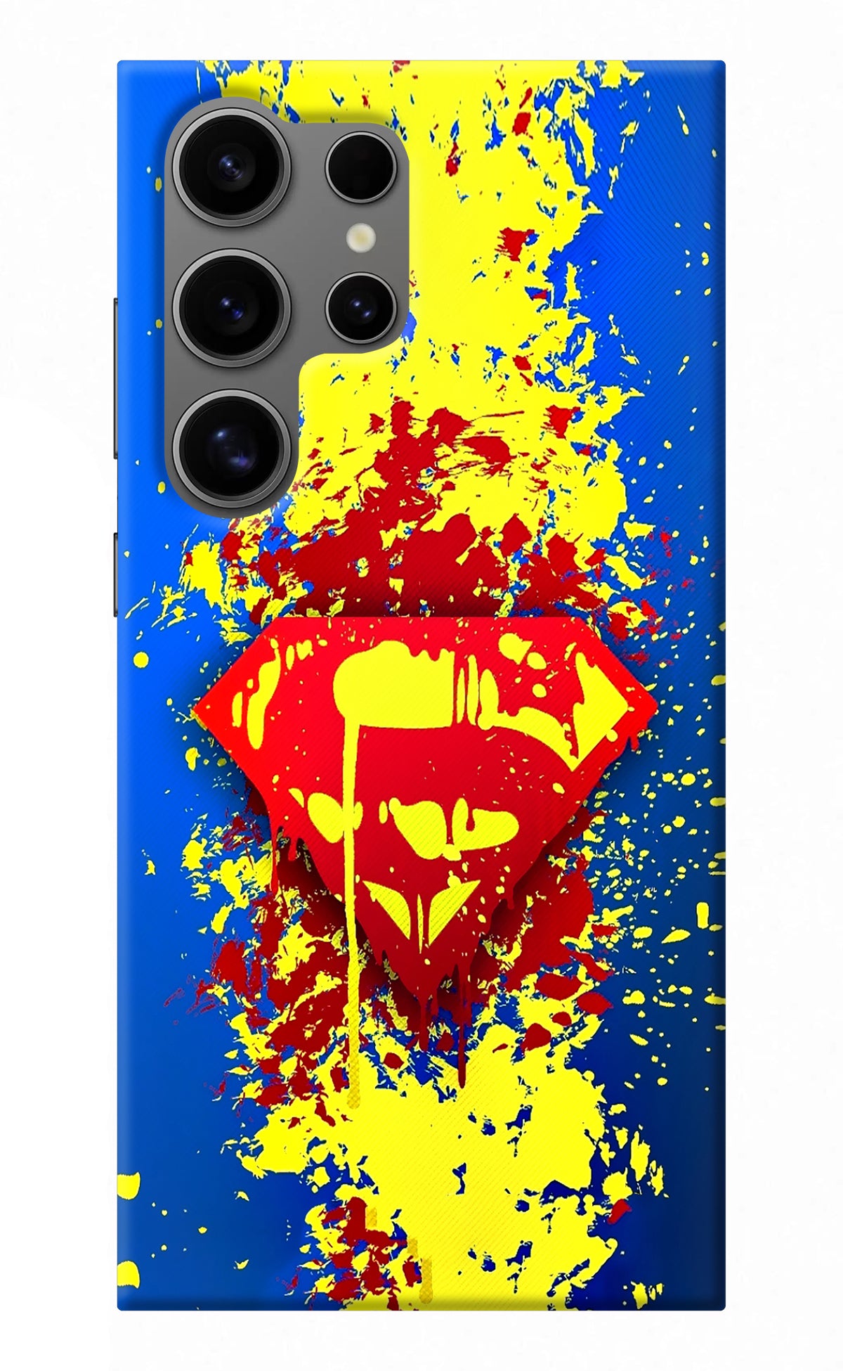 Superman logo Samsung S24 Ultra Back Cover
