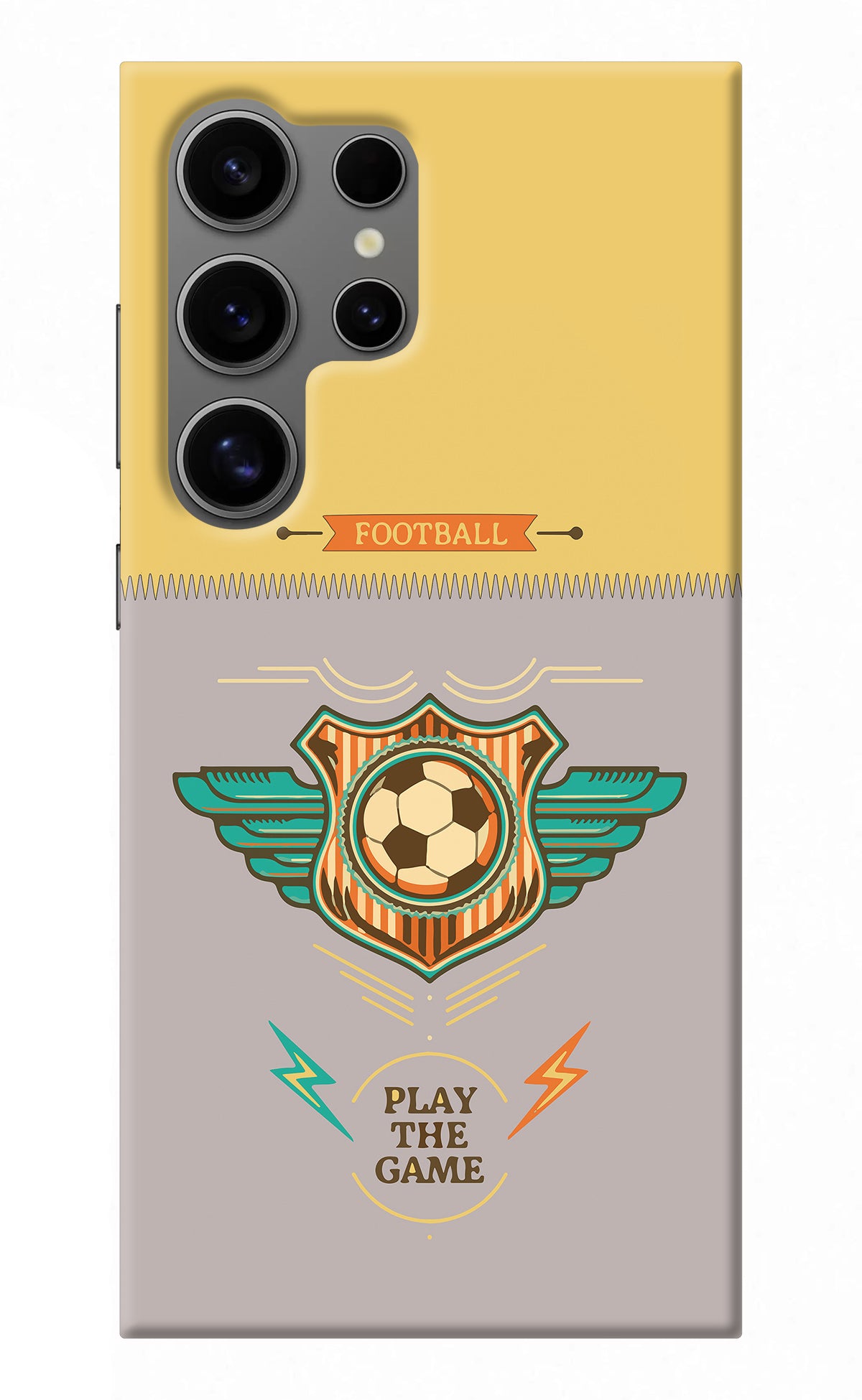 Football Samsung S24 Ultra Back Cover