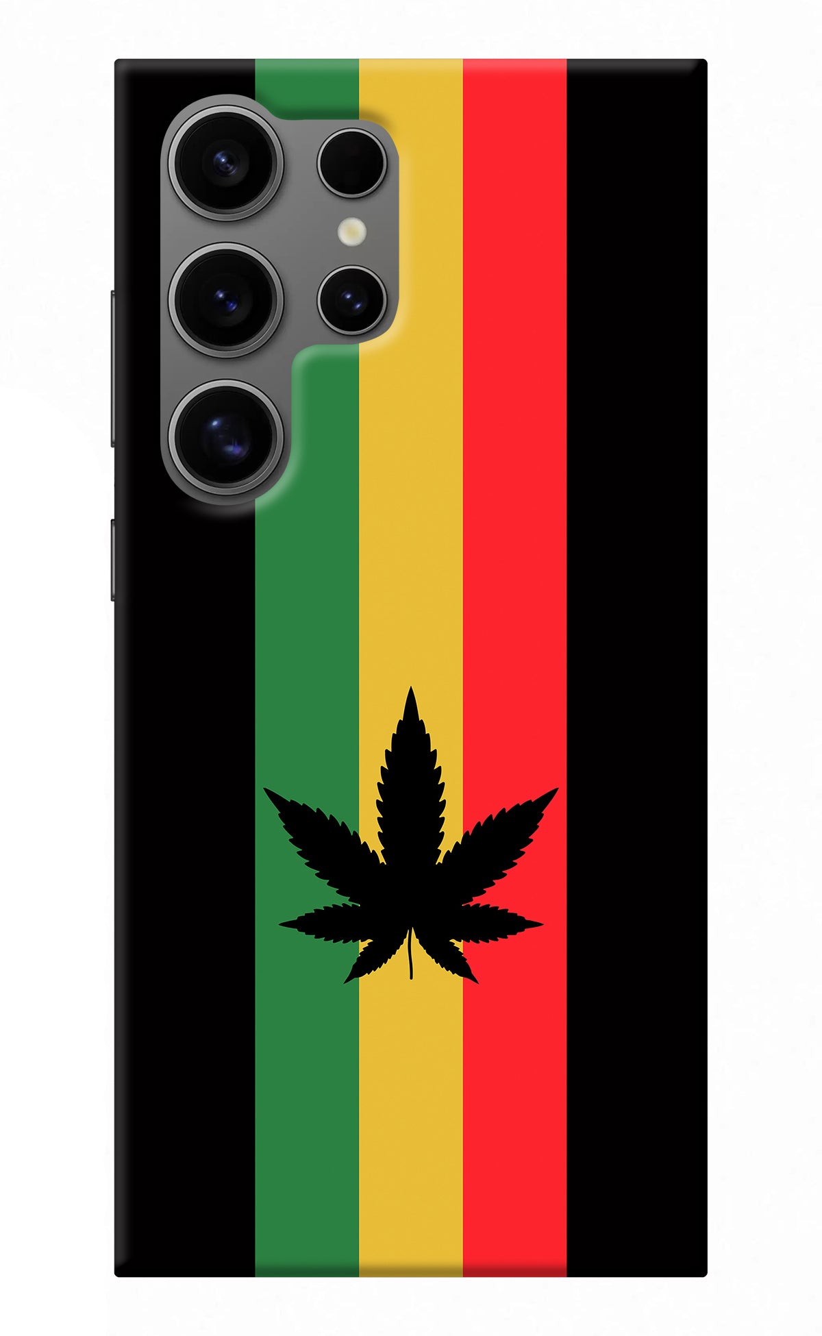 Weed Flag Samsung S24 Ultra Back Cover