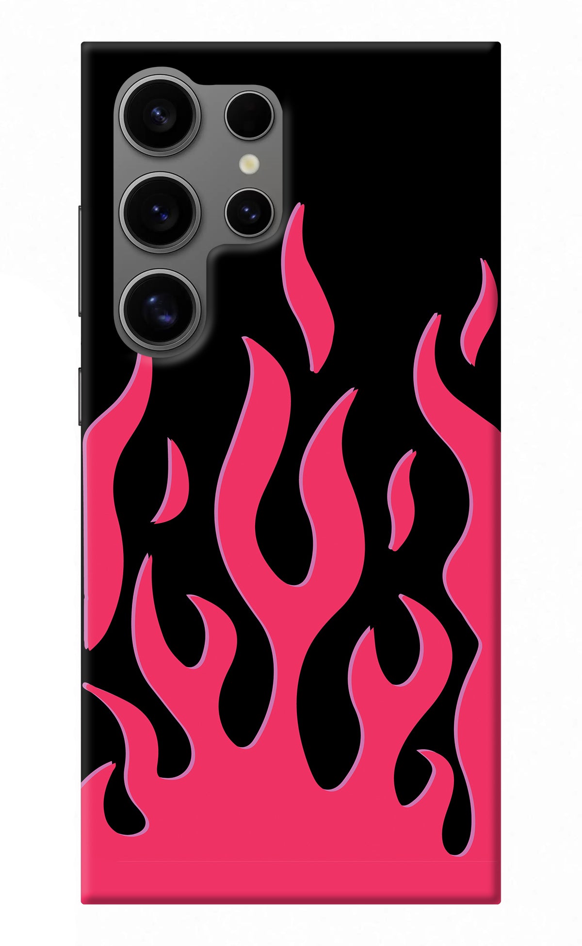 Fire Flames Samsung S24 Ultra Back Cover