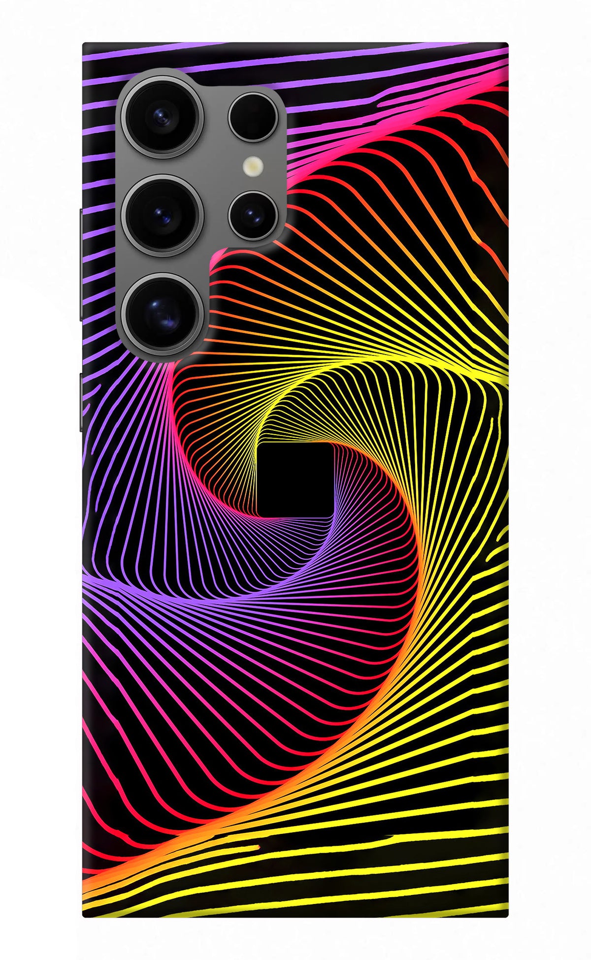 Colorful Strings Samsung S24 Ultra Back Cover
