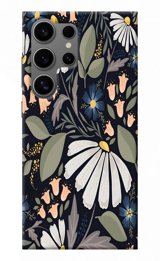 Flowers Art Samsung S24 Ultra Back Cover