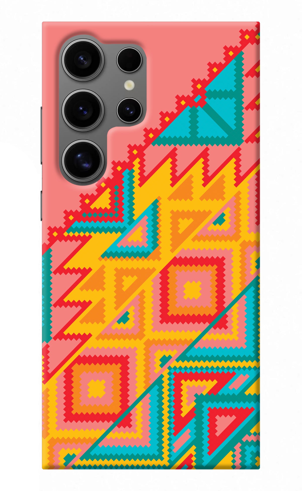 Aztec Tribal Samsung S24 Ultra Back Cover