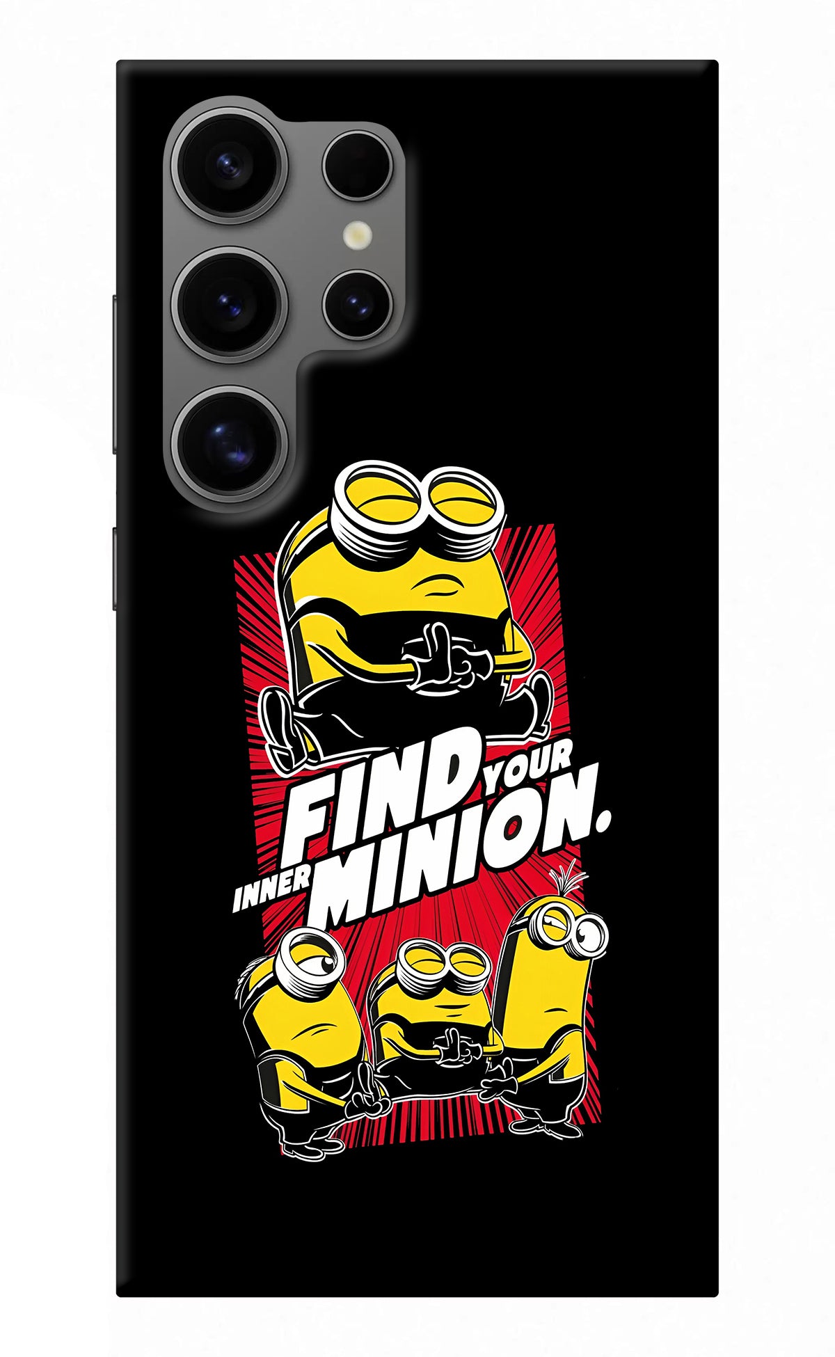 Find your inner Minion Samsung S24 Ultra Back Cover