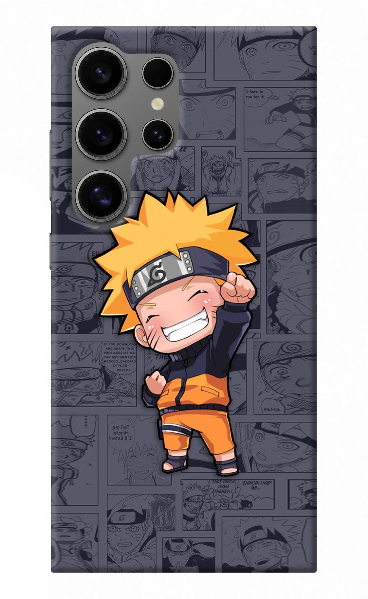 Chota Naruto Samsung S24 Ultra Back Cover