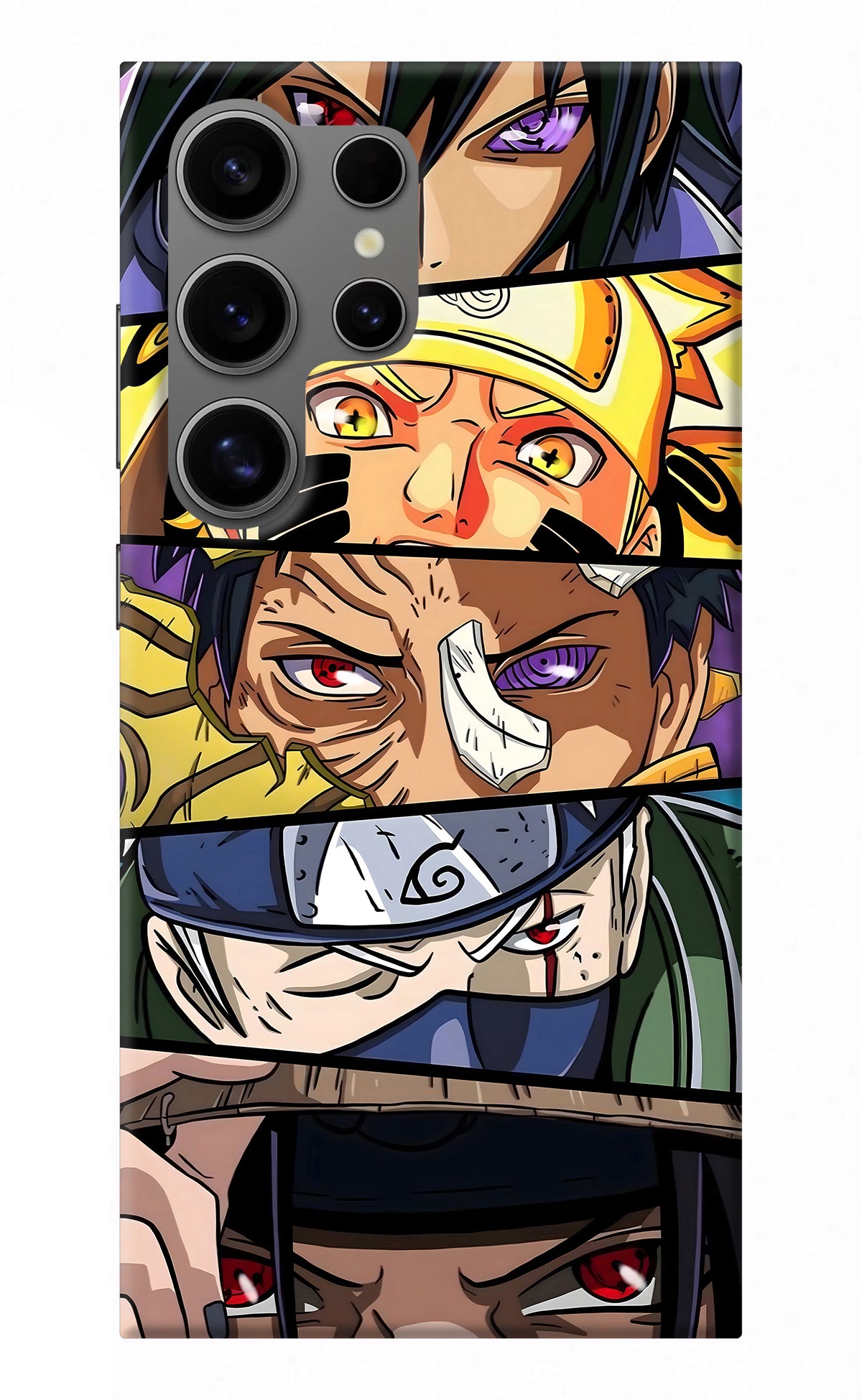 Naruto Character Samsung S24 Ultra Back Cover