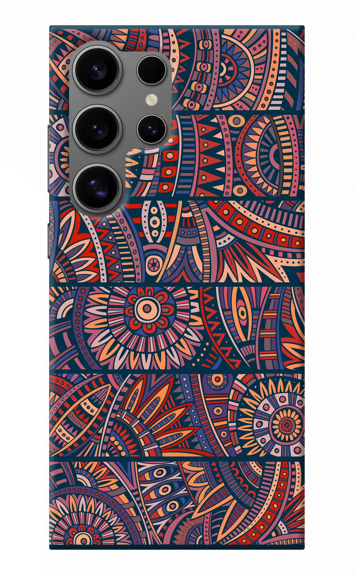African Culture Design Samsung S24 Ultra Back Cover