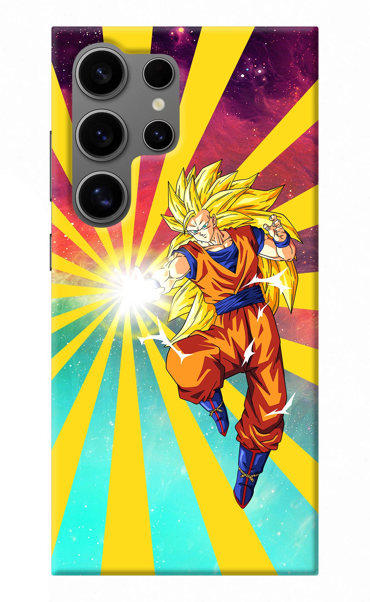 Goku Super Saiyan Samsung S24 Ultra Back Cover