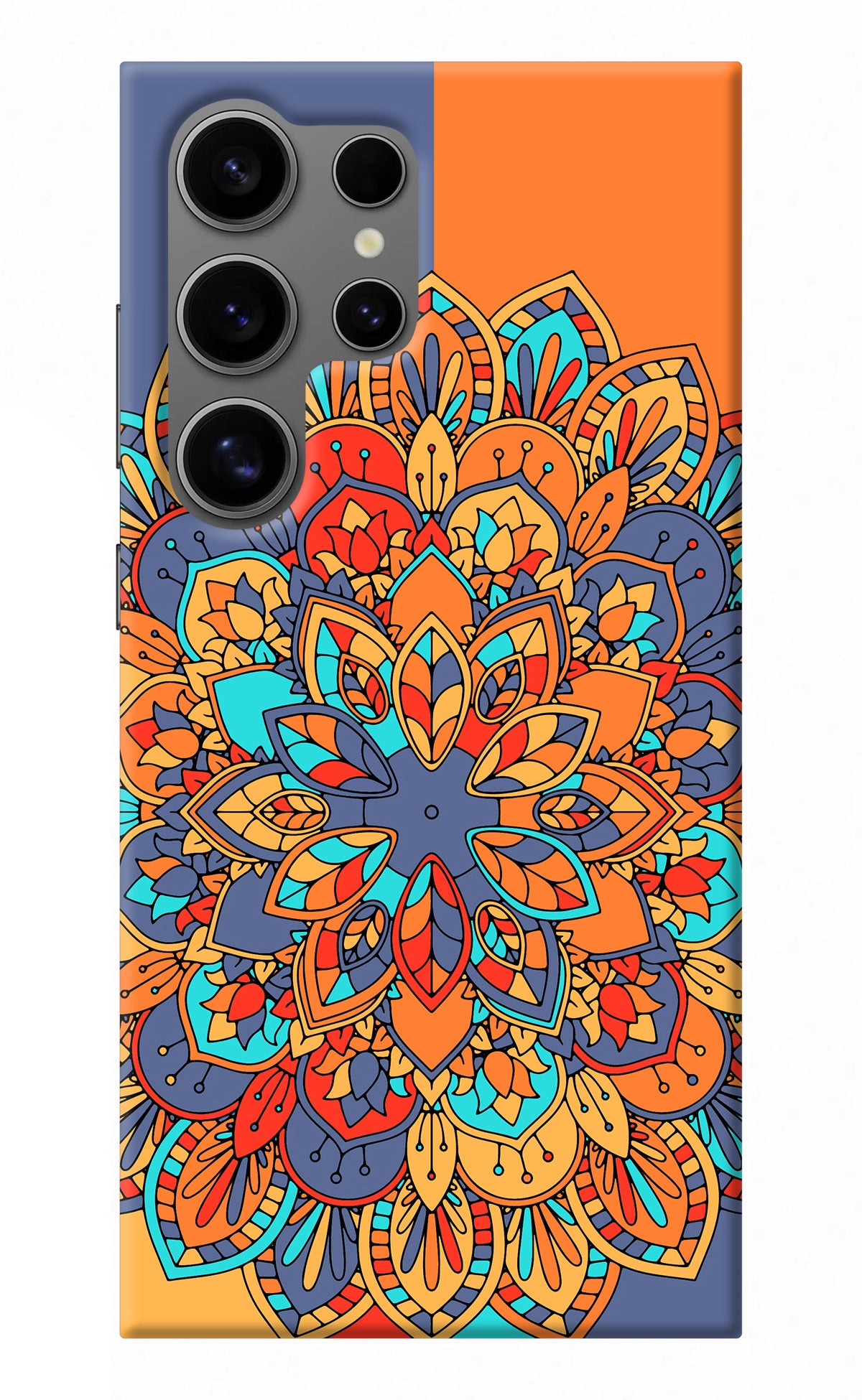 Color Mandala Samsung S24 Ultra Back Cover