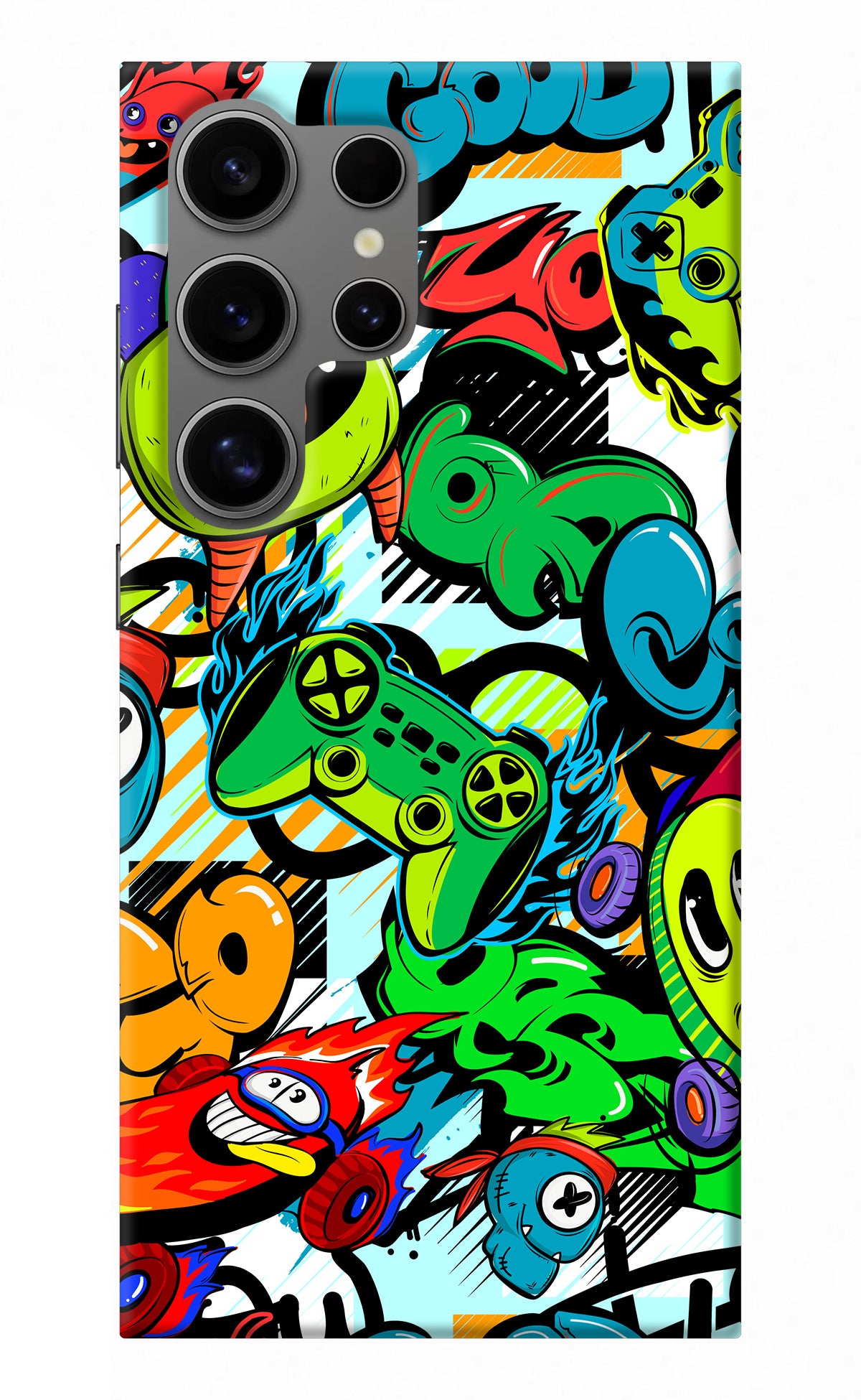 Game Doodle Samsung S24 Ultra Back Cover