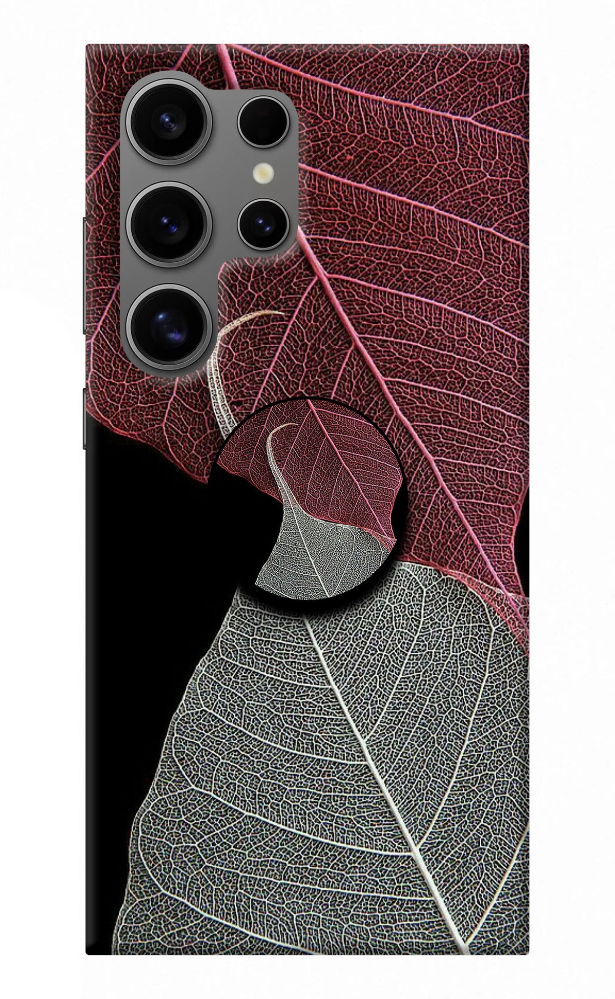 Leaf Pattern Samsung S24 Ultra Pop Case