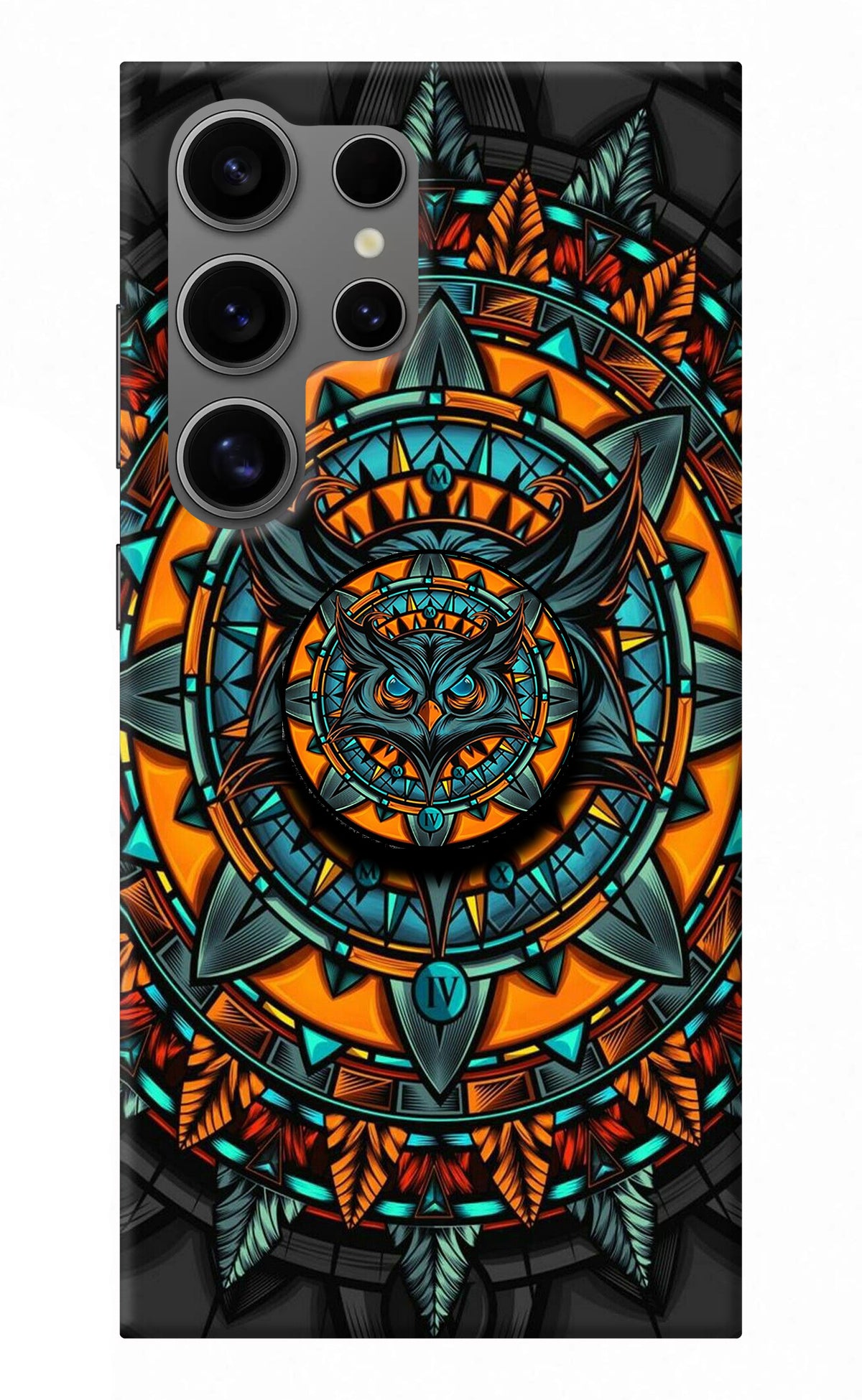 Angry Owl Samsung S24 Ultra Pop Case