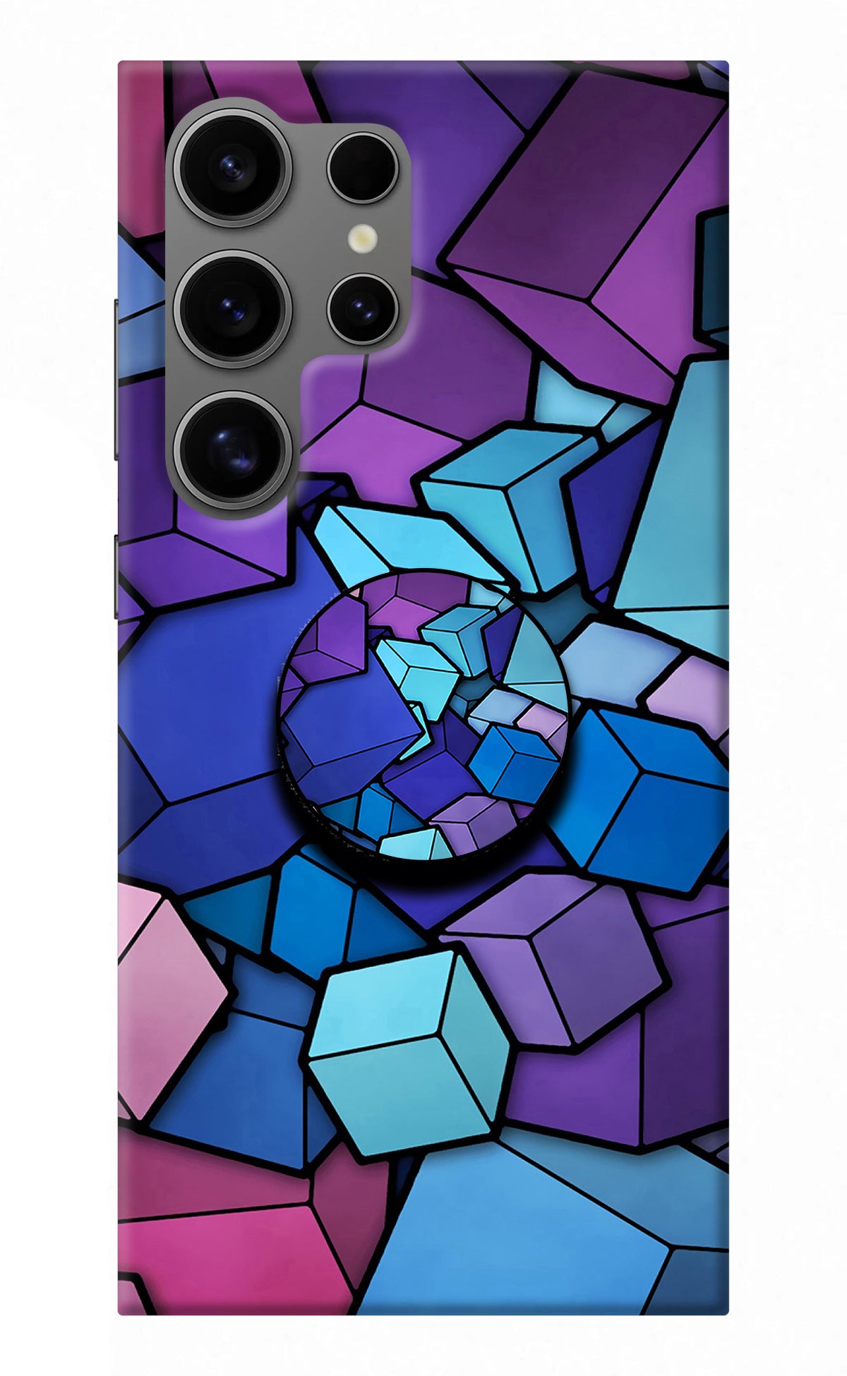 Cubic Abstract Samsung S24 Ultra Pop Case