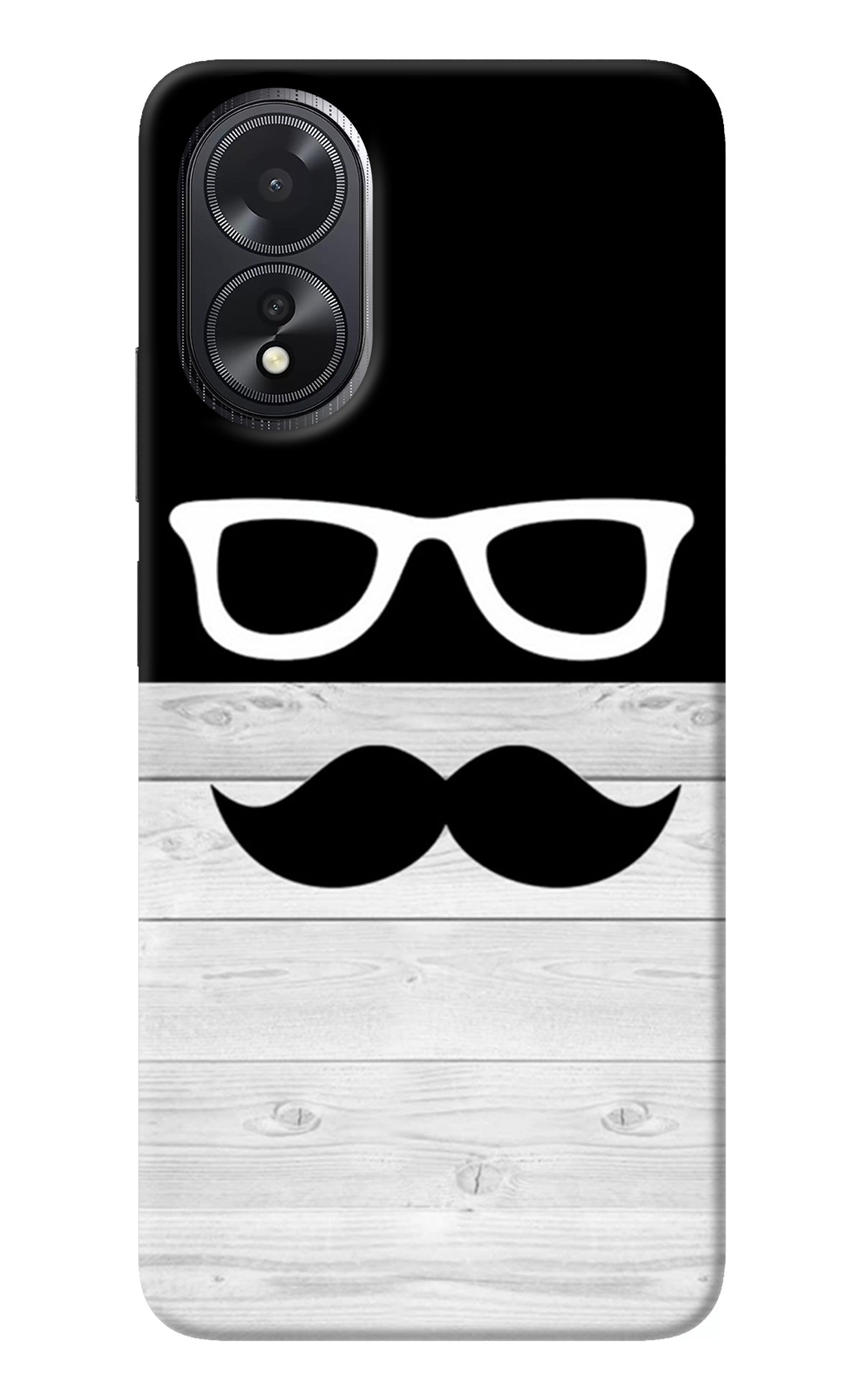 Mustache Oppo A18/Oppo A38 Back Cover