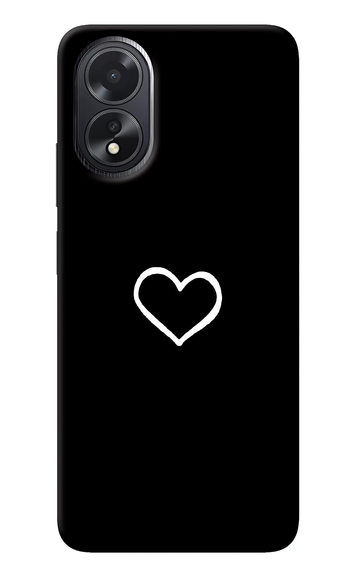 Heart Oppo A18/Oppo A38 Back Cover