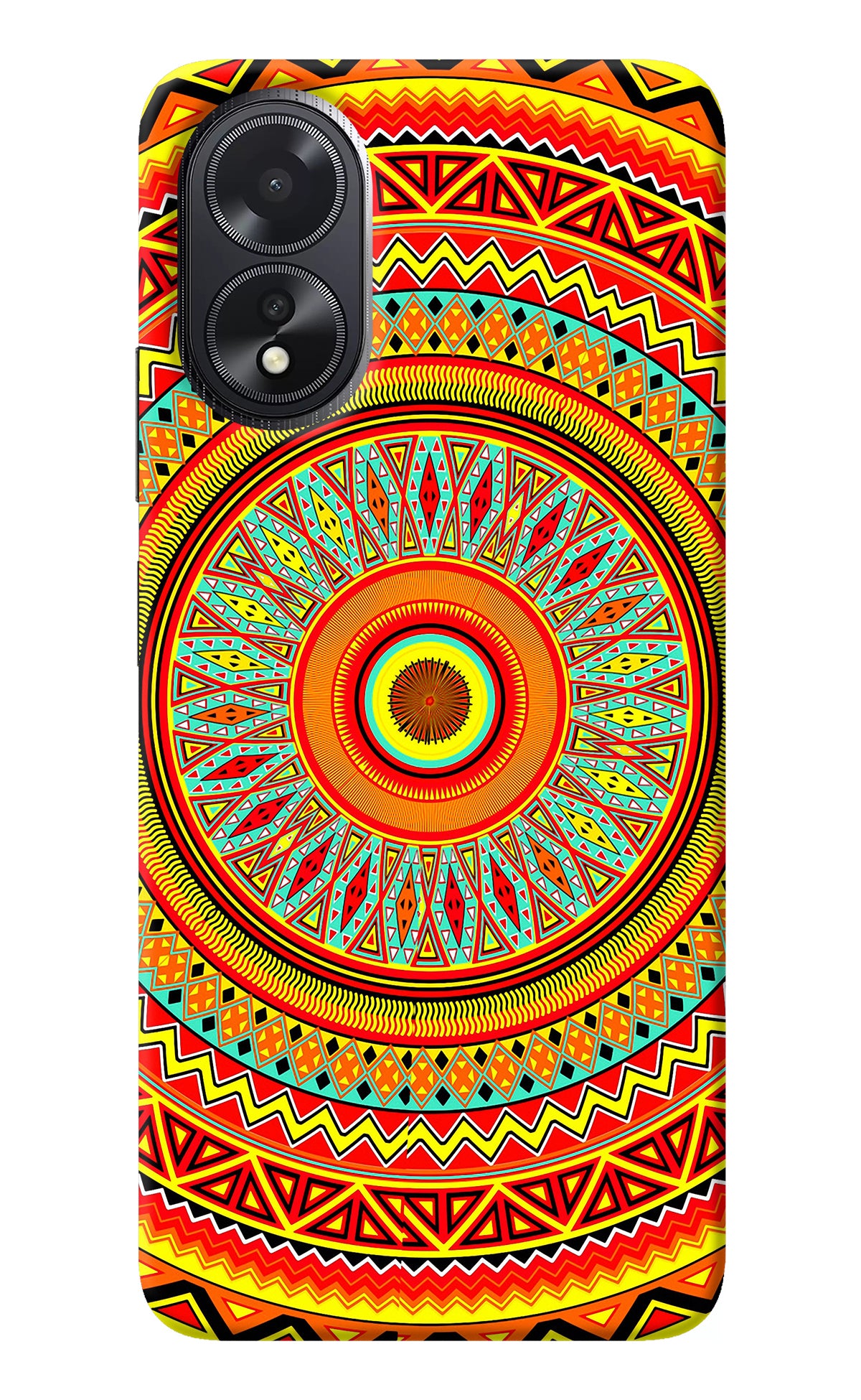 Mandala Pattern Oppo A18/Oppo A38 Back Cover