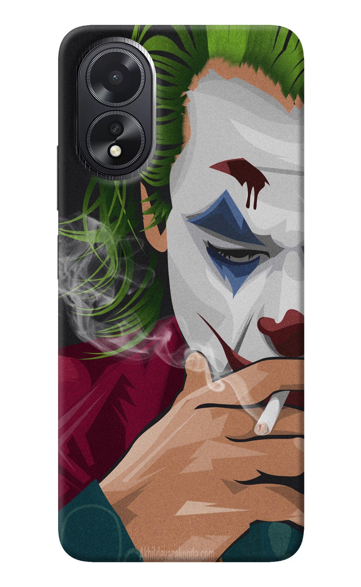 Joker Smoking Oppo A18/Oppo A38 Back Cover