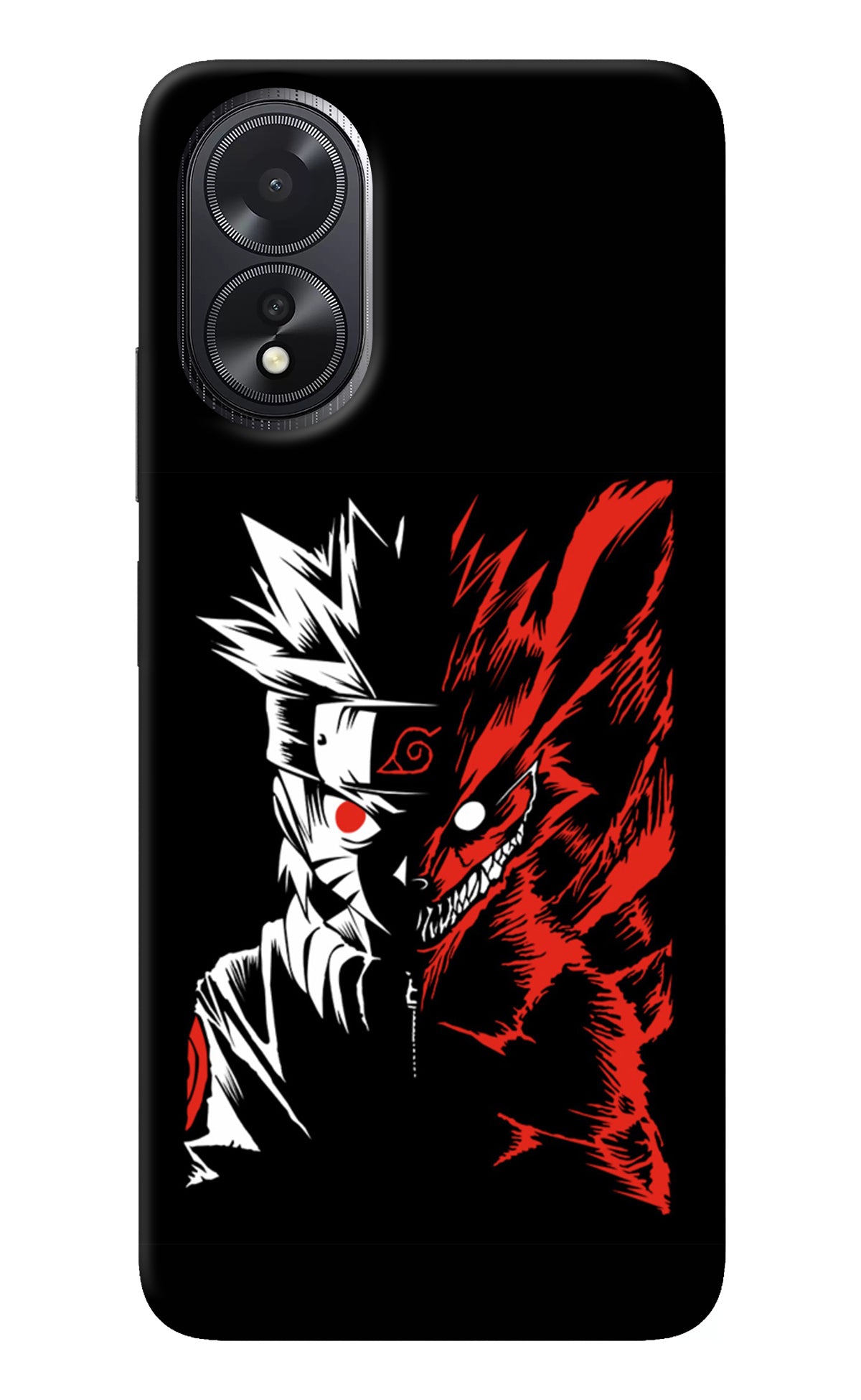 Naruto Two Face Oppo A18/Oppo A38 Back Cover