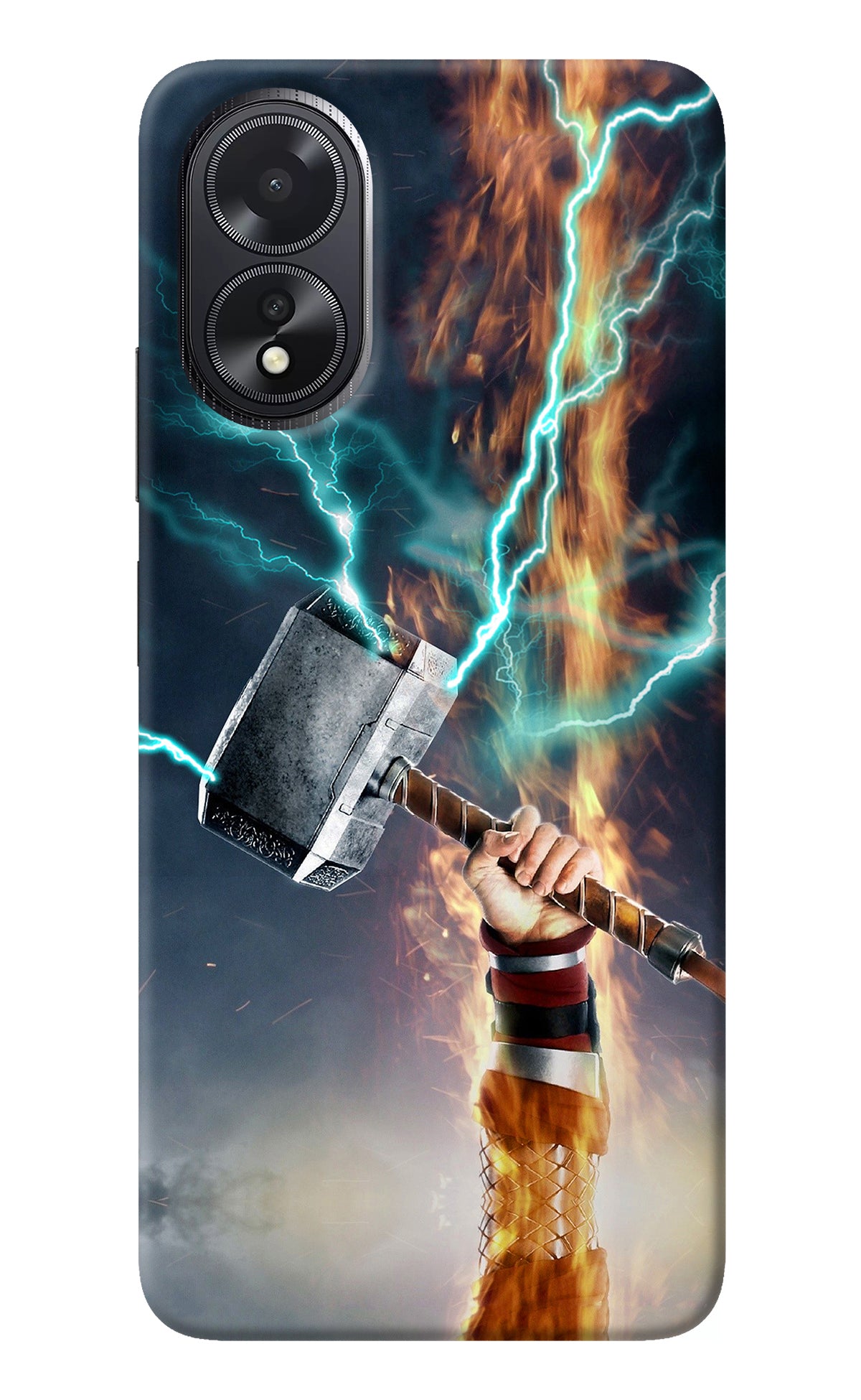 Thor Hammer Mjolnir Oppo A18/Oppo A38 Back Cover