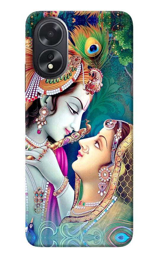 Lord Radha Krishna Oppo A18/Oppo A38 Back Cover