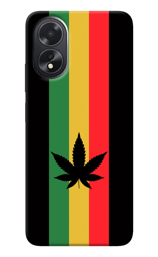 Weed Flag Oppo A18/Oppo A38 Back Cover