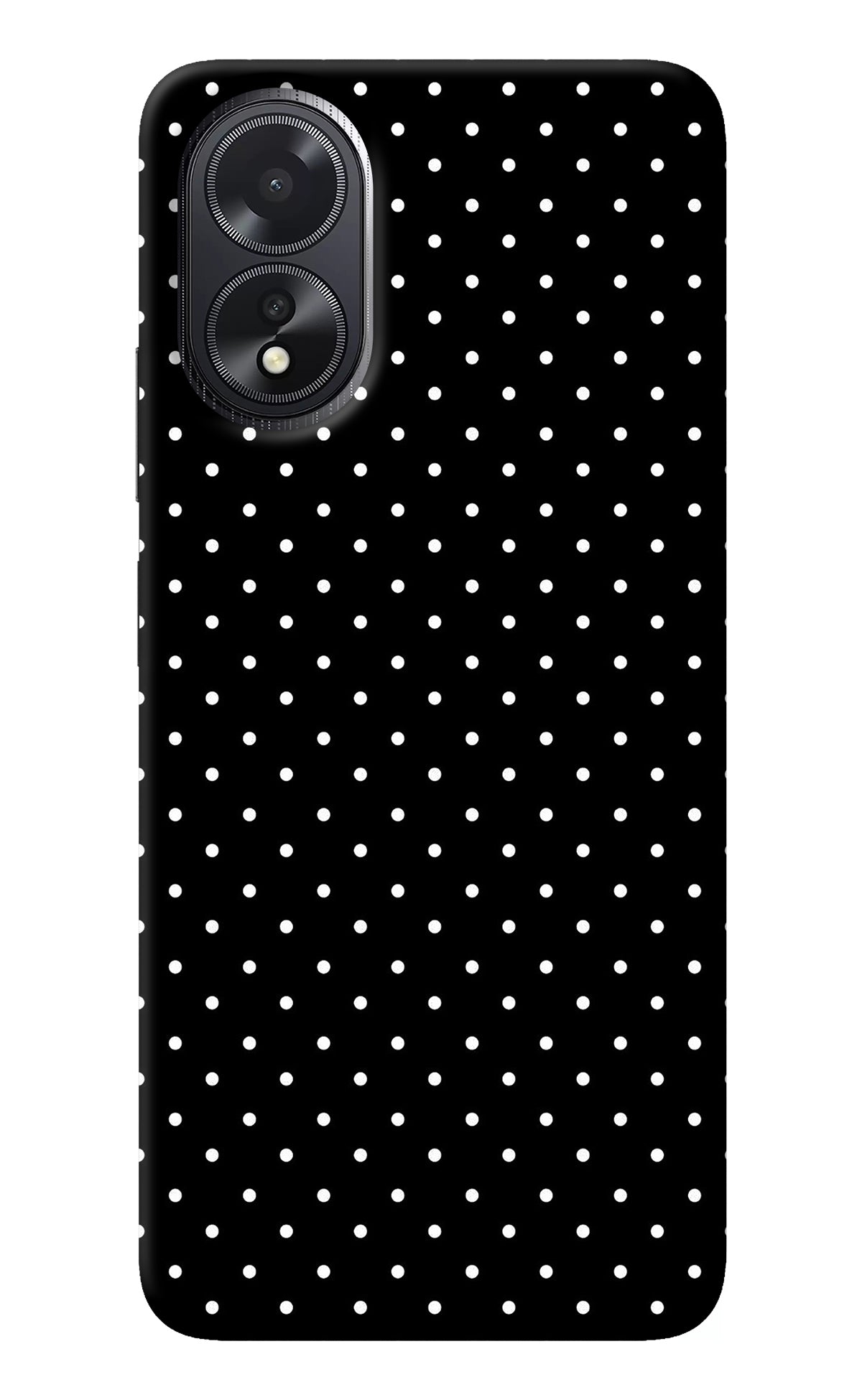 White Dots Oppo A18/Oppo A38 Back Cover