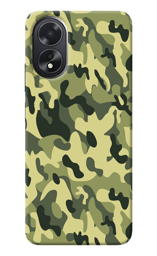 Camouflage Oppo A18/Oppo A38 Back Cover