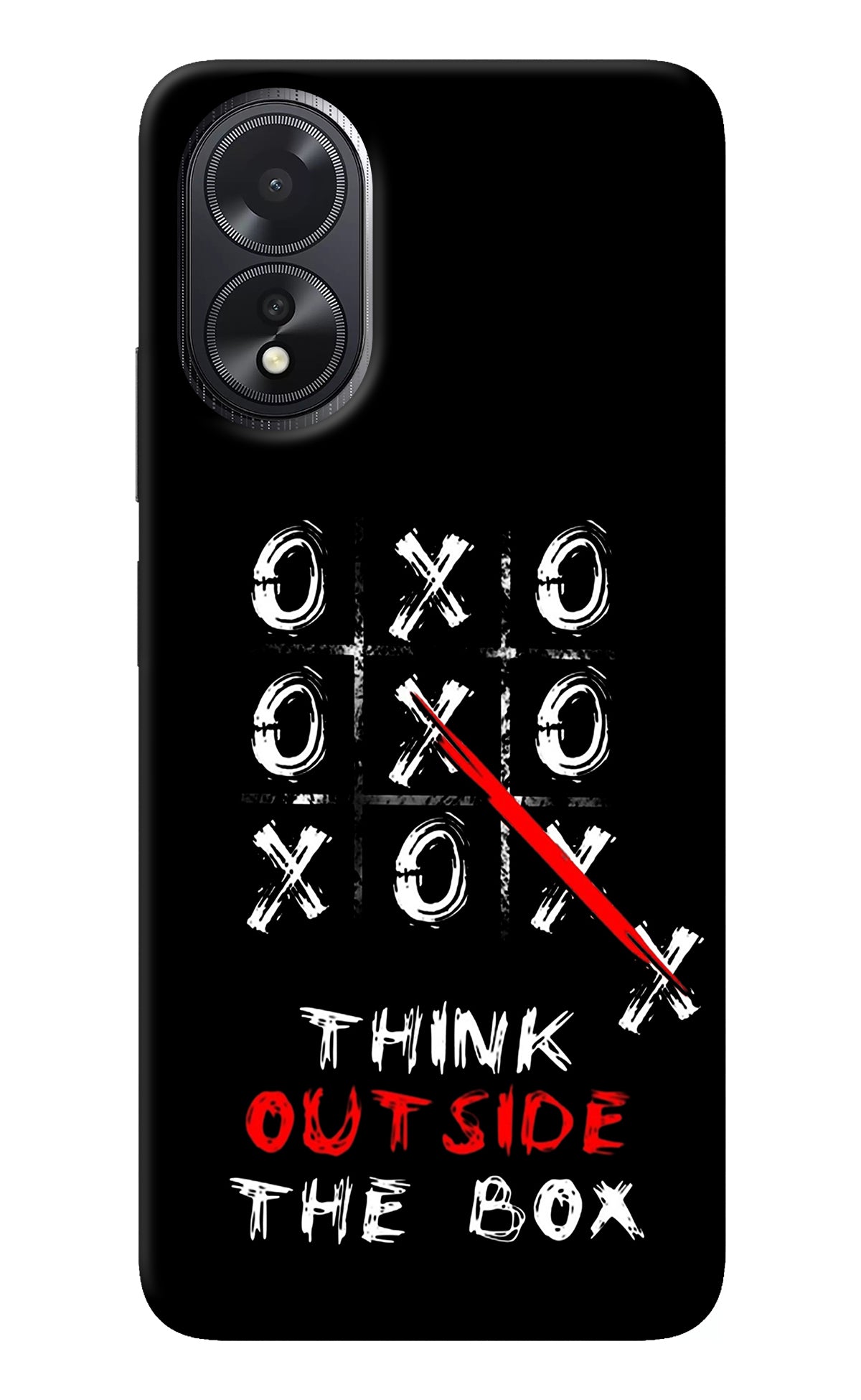 Think out of the BOX Oppo A18/Oppo A38 Back Cover