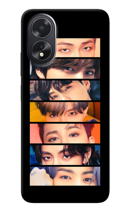 BTS Eyes Oppo A18/Oppo A38 Back Cover