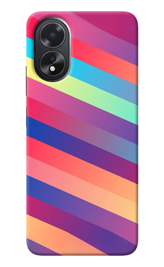 Stripes color Oppo A18/Oppo A38 Back Cover