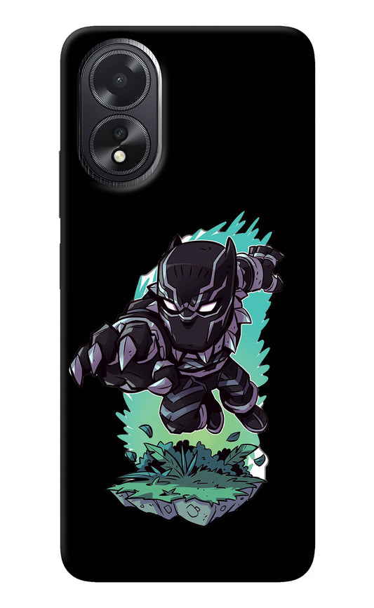 Black Panther Oppo A18/Oppo A38 Back Cover