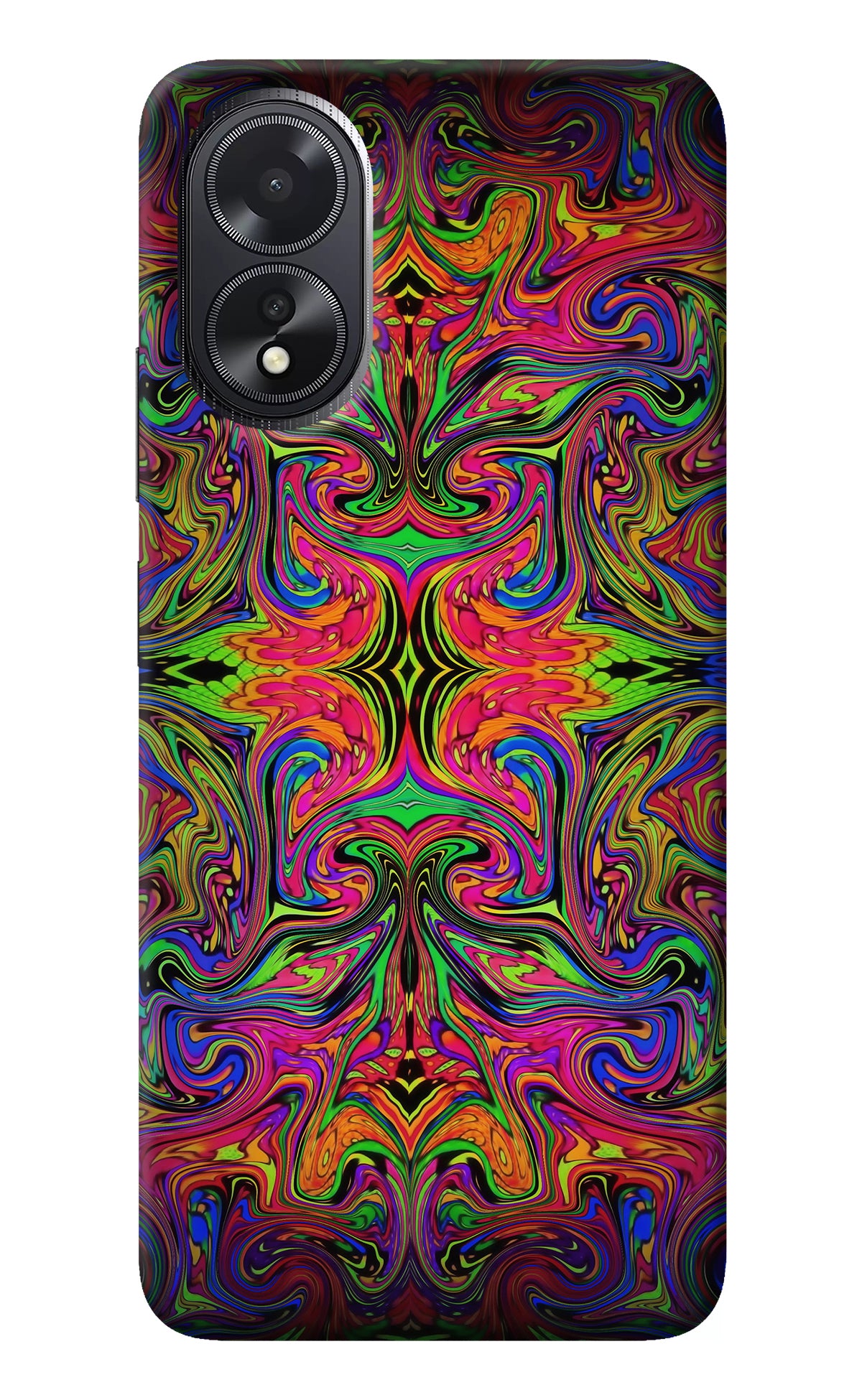 Psychedelic Art Oppo A18/Oppo A38 Back Cover